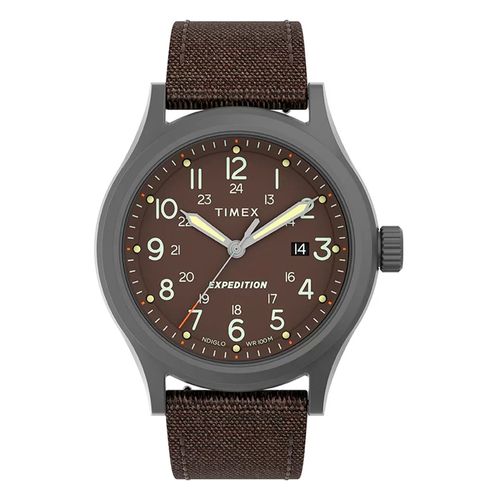 Reloj Timex análogo cuero café para hombre