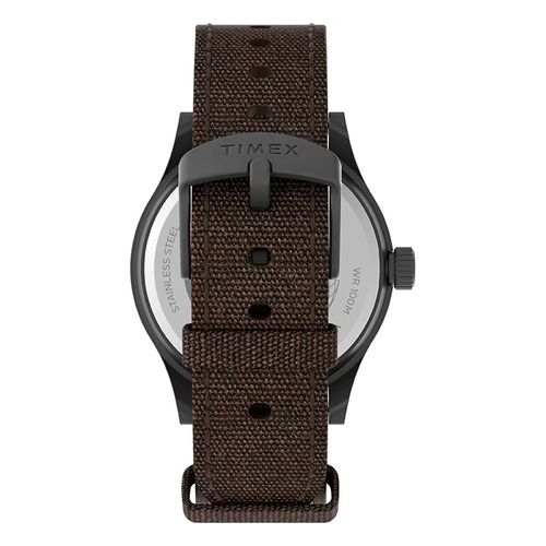 Reloj Timex análogo cuero café para hombre