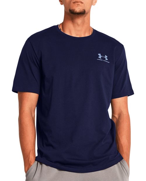 Camiseta deportiva azul Under Armour para hombre