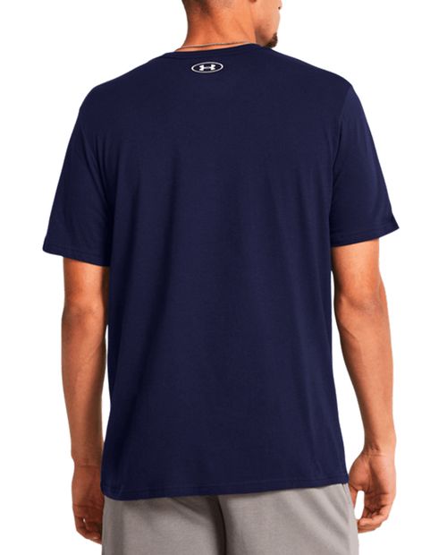 Camiseta deportiva azul Under Armour para hombre