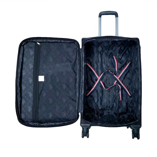 Maletín grande US Polo negro de 28"